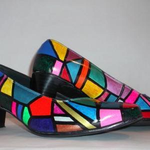 Custom Made Hand Painted Shoes..