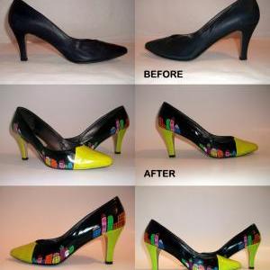 Custom Made - Hand Painted Shoes..