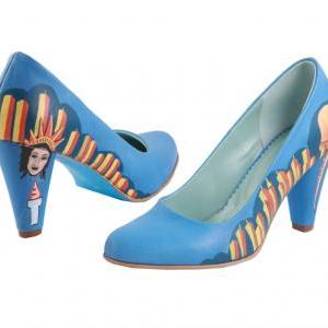 Custom Made - Hand Painted Shoes Urban Chic