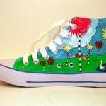 Hand Painted Sneakers - My Dream