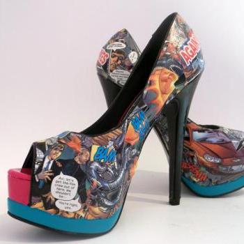 Comic Books Shoes on Luulla
